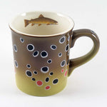 Stoneware Trout Mug