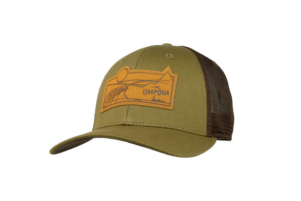Umpqua Caddis Float Leather Patch Cap