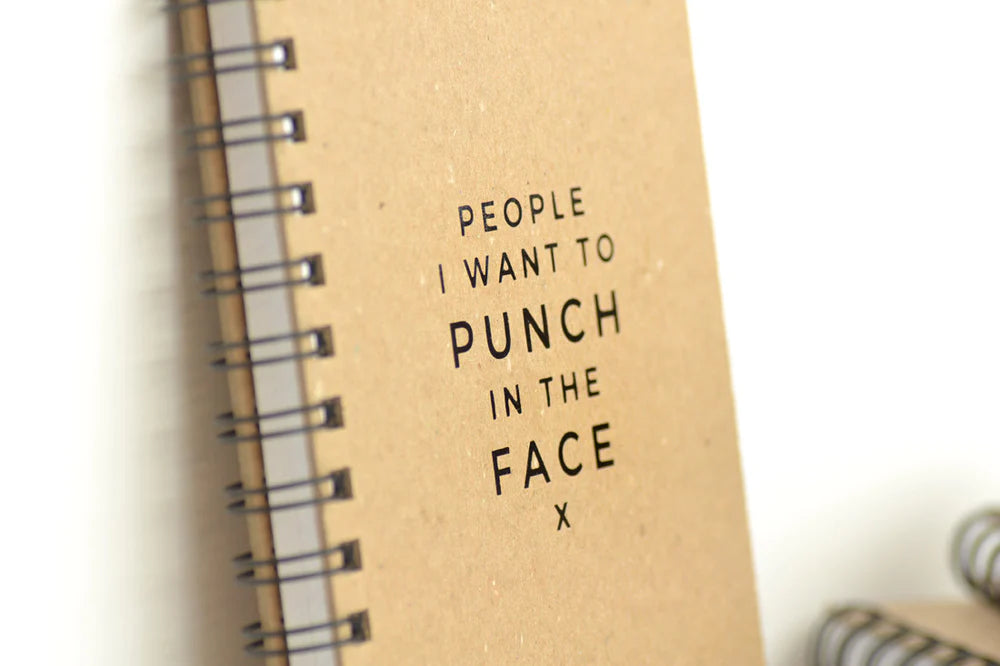 People I Want to Punch in the Face Journal
