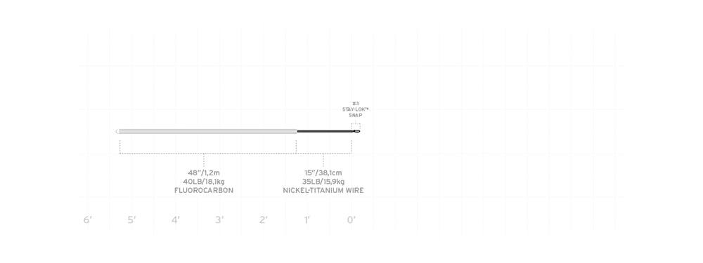 Scientific Anglers Absolute Predator Esox Leader