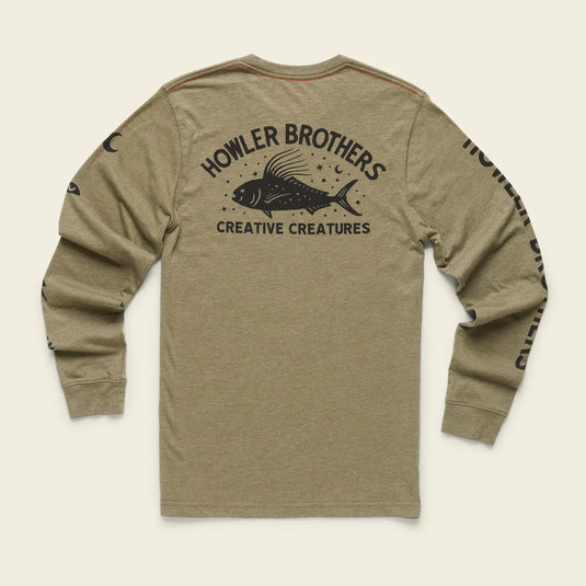 Howler Bros Creative Creatures Longsleeve Roosterfish Shirt - SALE –  Blackfoot River Outfitters