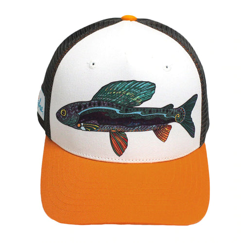 FisheWear Groovy Grayling Trucker Hat