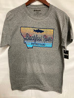 BRO Tri Blend S/S T - MT Outline- SALE