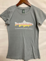 BRO Logo W Essential SS Crew NK T - Tri Tone Trout