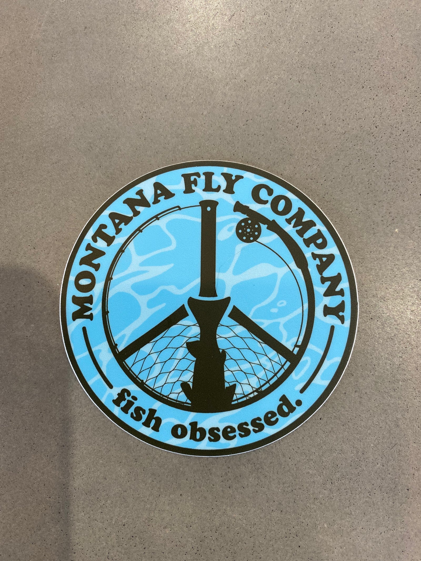 MFC Circle Sticker - Peace Rod