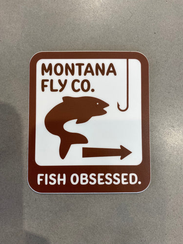 MFC Rectangle Sticker - Fishing Access