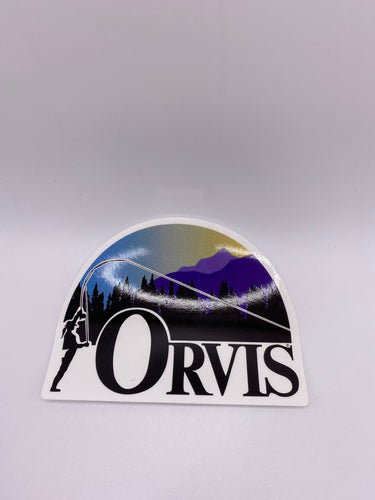 Orvis Woman Flycaster Sticker