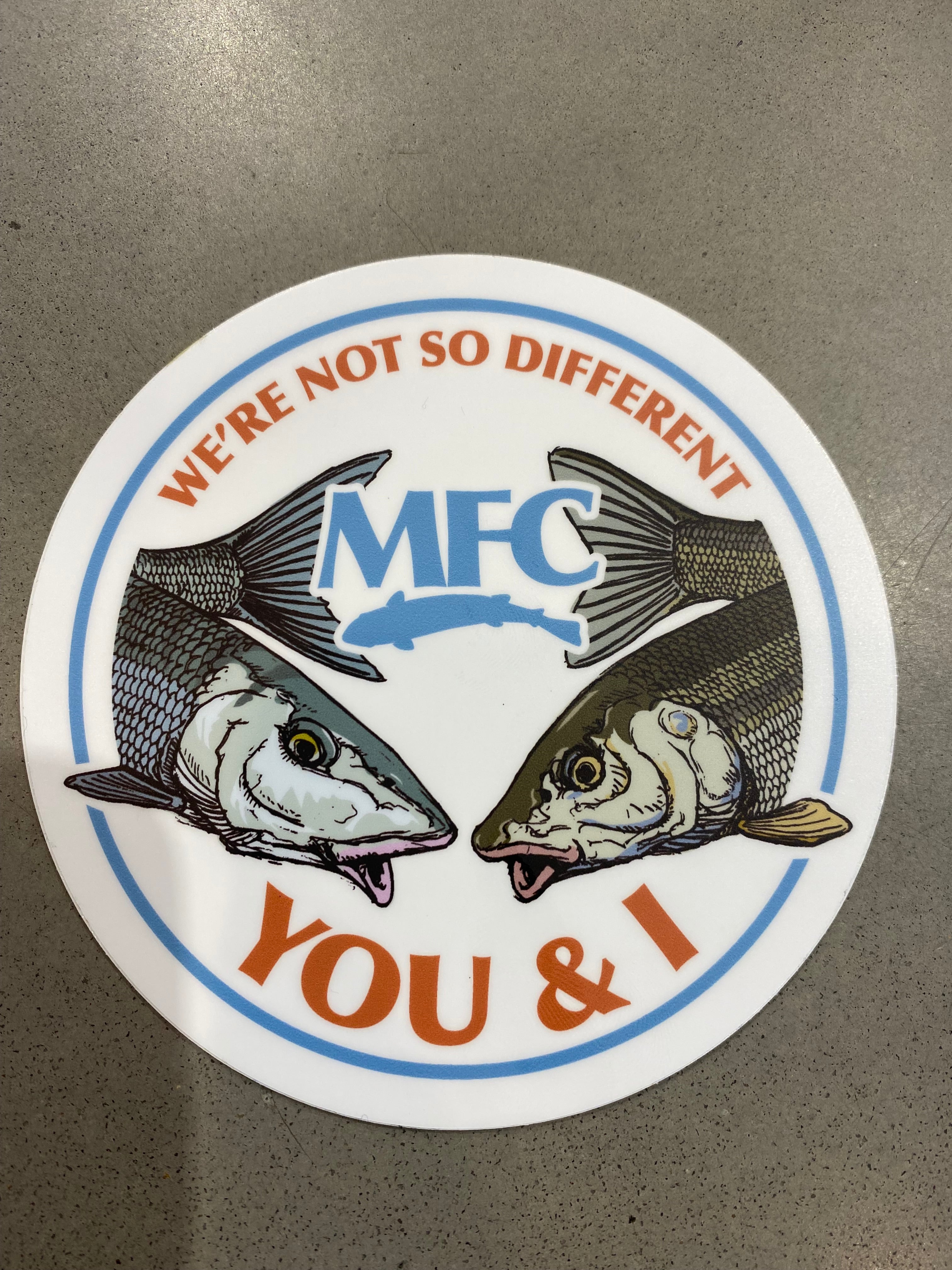 MFC Signature Sticker- Not So Different