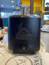 Whiskey Leatherworks BRO Logo Stillwater Stainless Flask
