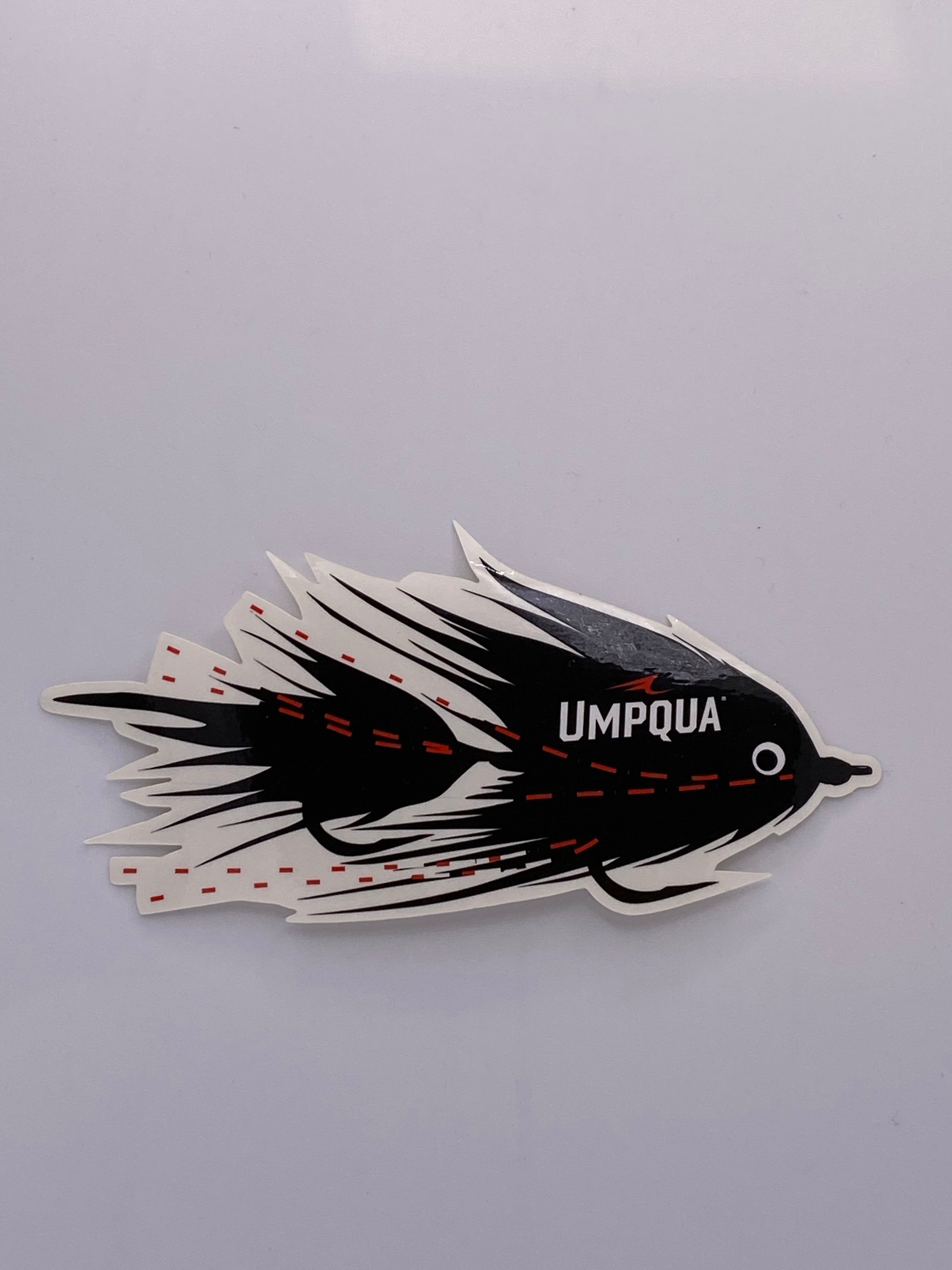 Umpqua Black Gonga Sticker