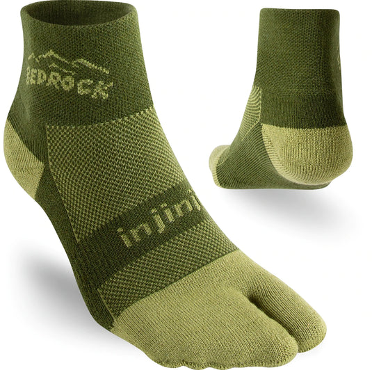 Bedrock Performance Split-Toe Sock (Cactus)