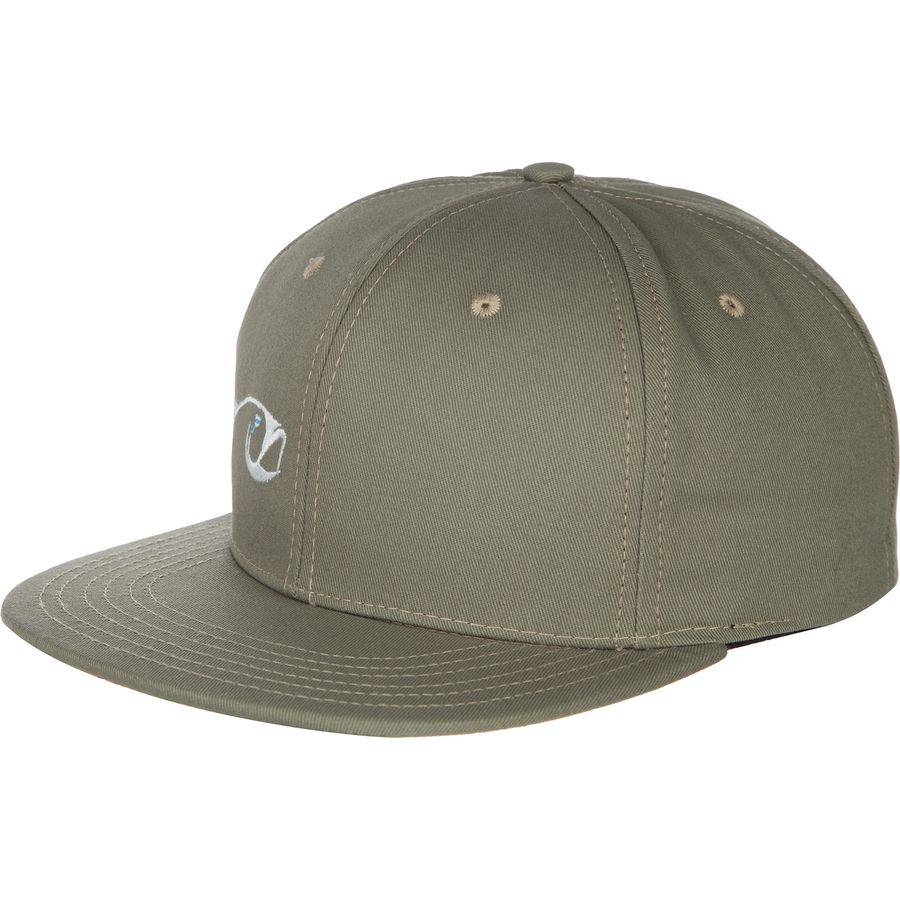 Rising Trucker Hat - Snap Back - Olive - USA Made