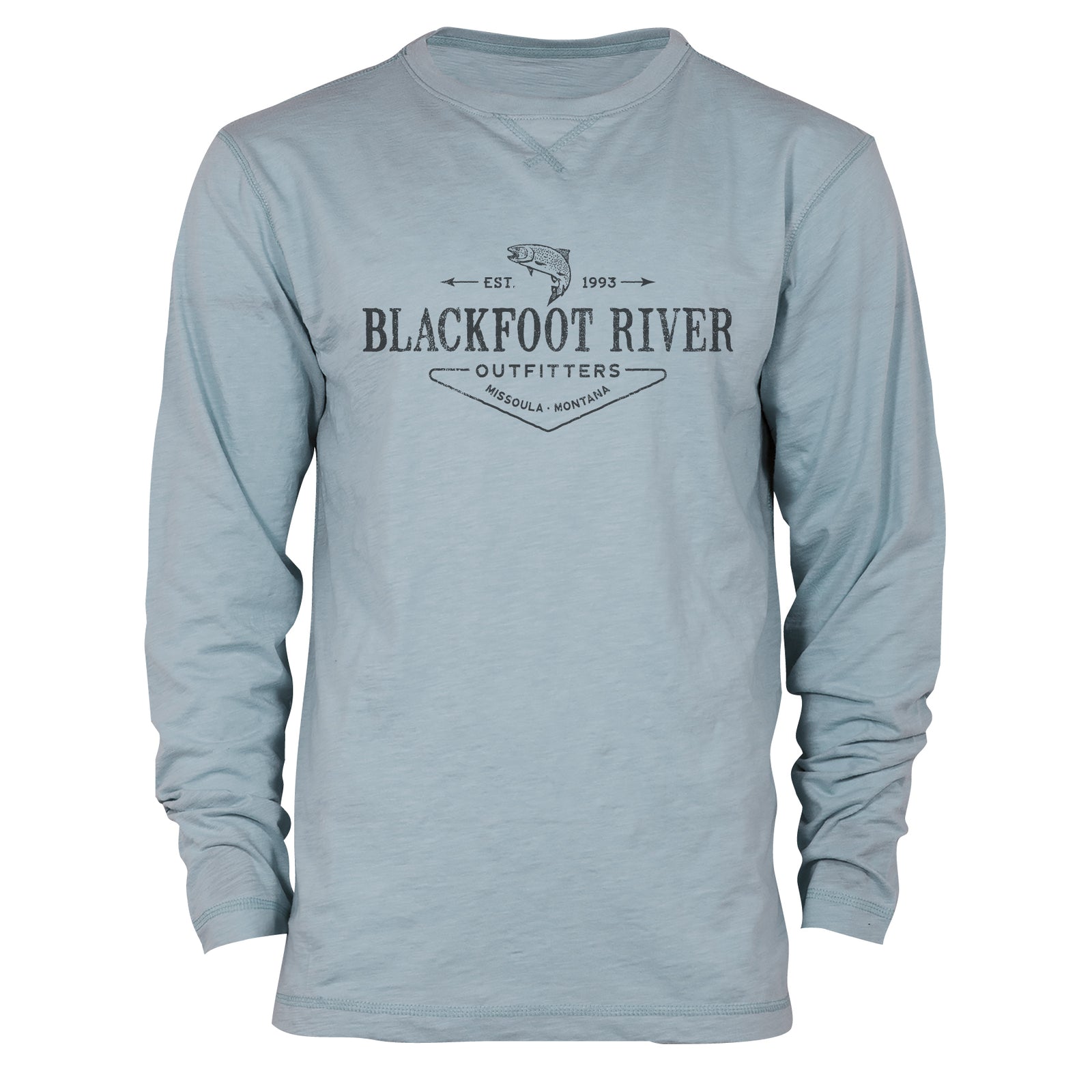 BRO Logo Slub L/S Crew Shirt - SALE