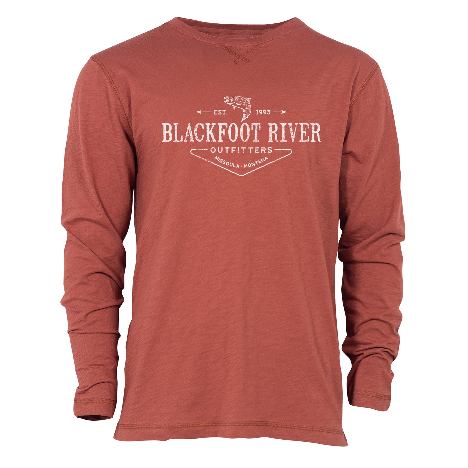 BRO Logo Slub L/S Crew Shirt - SALE