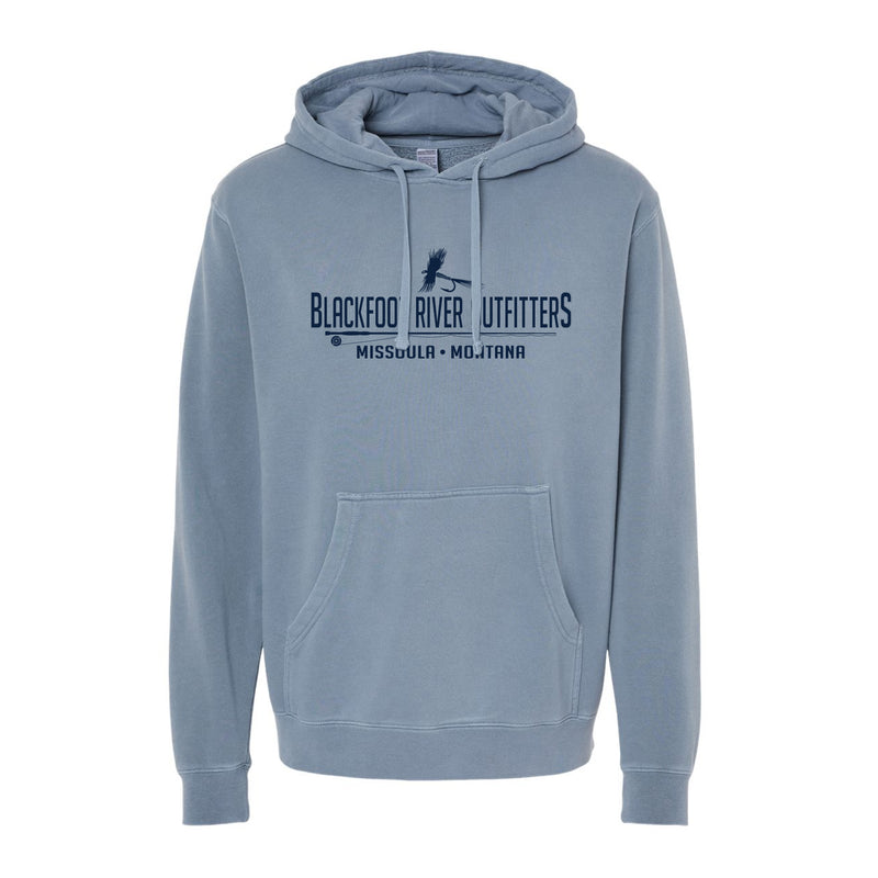 Load image into Gallery viewer, BRO Logo Pigment Dyed Hoody
