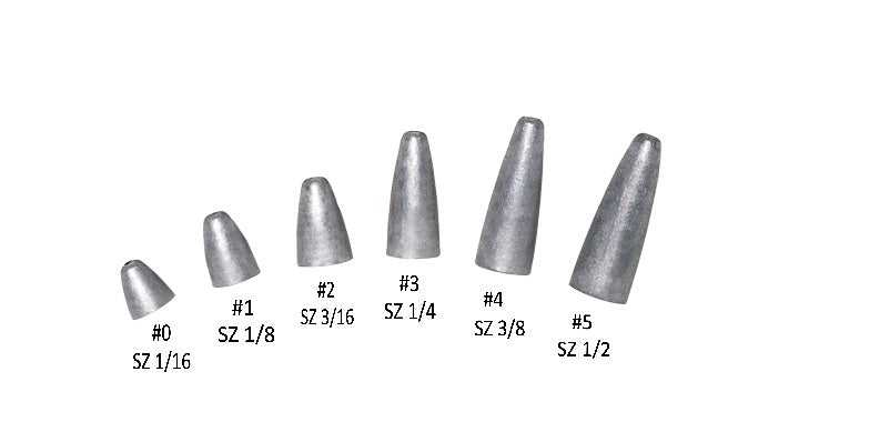 Water Gremlin Low Profile Slip Sinkers