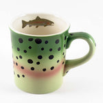Stoneware Trout Mug