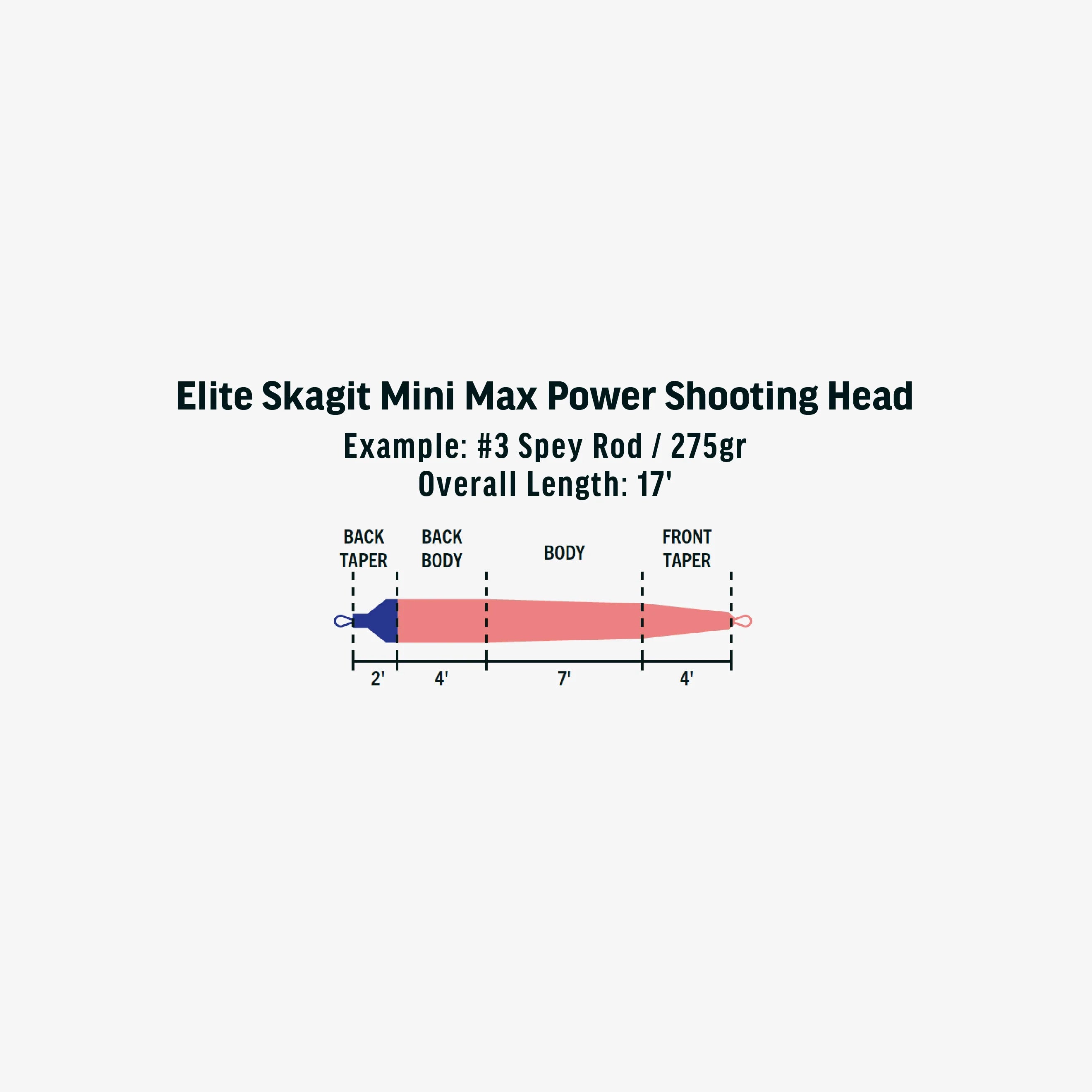 RIO Skagit Mini Max Power Shooting Head