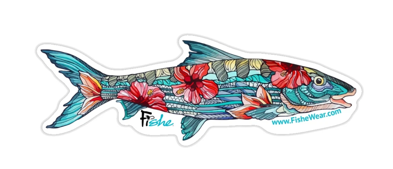 FisheWear Beauty and the Bonefish Sticker