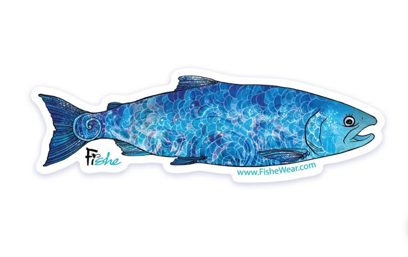FisheWear Cosmo Coho Sticker