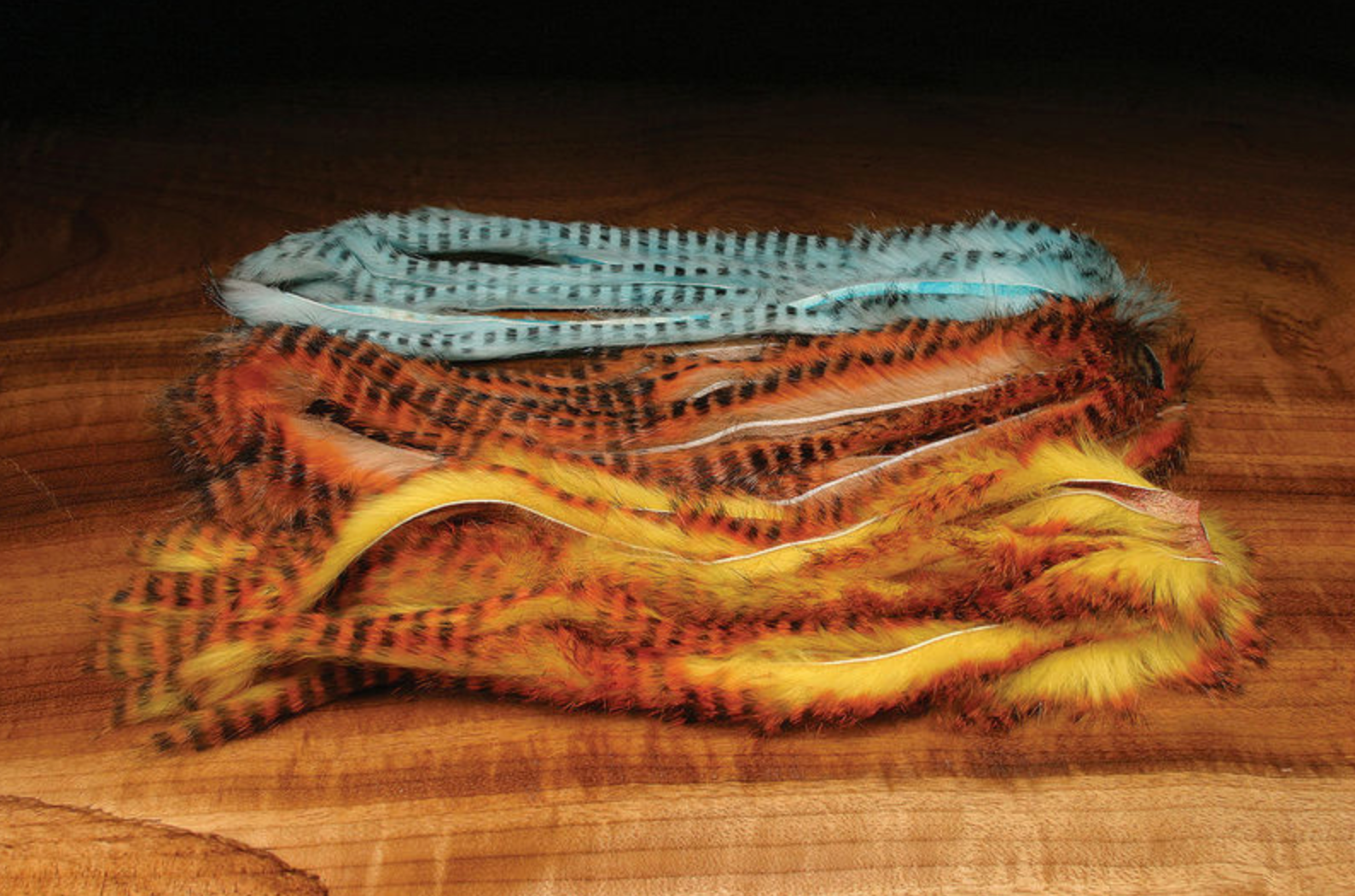 Hareline Barred Rabbit Strips