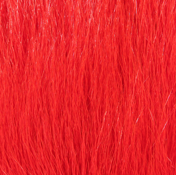 Hareline Deer Belly Hair Dyed From White