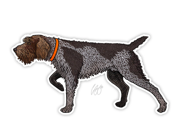 Casey Underwood Wirehaired Pointing Griffon Decal
