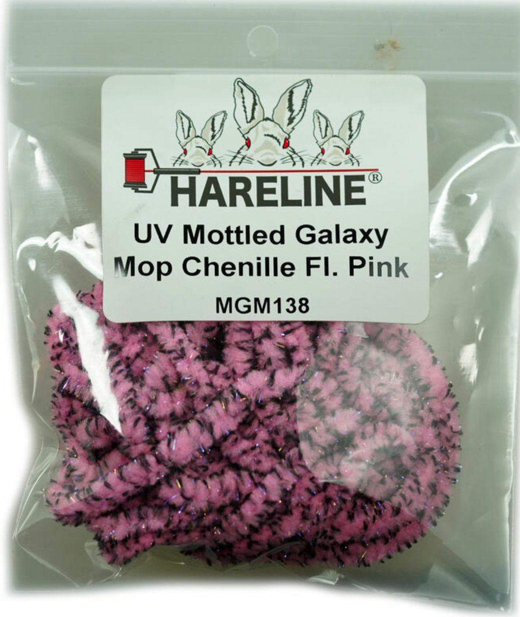 Hareline UV Mottled Galaxy Mop Chenille