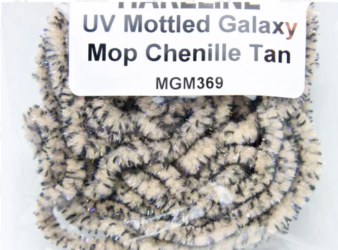 Hareline UV Mottled Galaxy Mop Chenille
