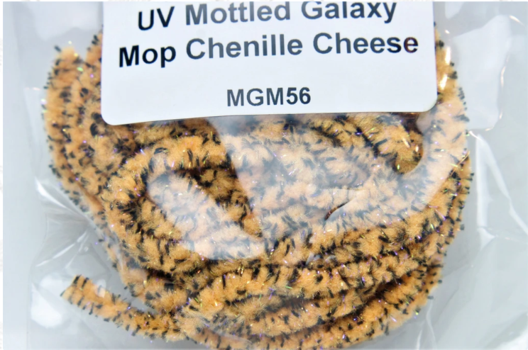 Hareline UV Mottled Galaxy Mop Chenille