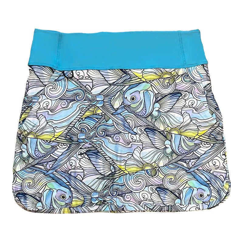 Load image into Gallery viewer, FisheWear Permit Paradise Skort
