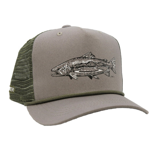 RepYourWater Spring Creek Brown Trout Hat - SALE
