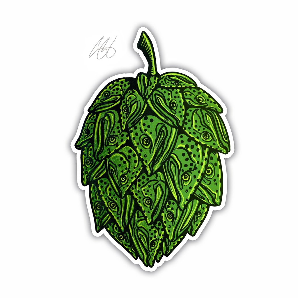 Casey Underwood Trout Hop Decal