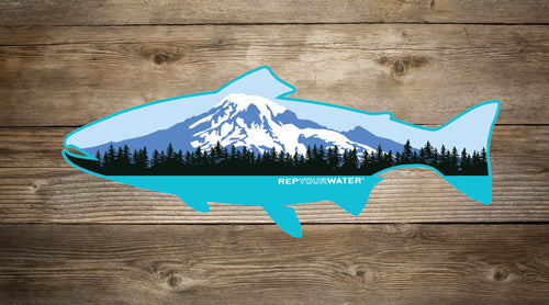 RepYourWater Washington Trout Sticker