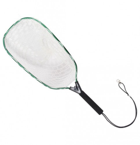 Angler's Accessories Metal Invisible Net Green, Tear Drop
