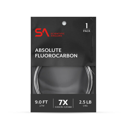 SA Absolute Trout Fluorocarbon Tippet, 100m