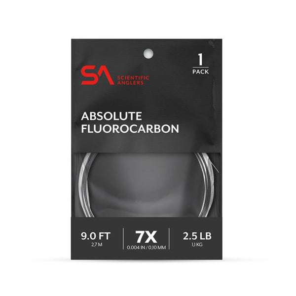 Scientific Anglers Absolute Fluorocarbon Leader - Single