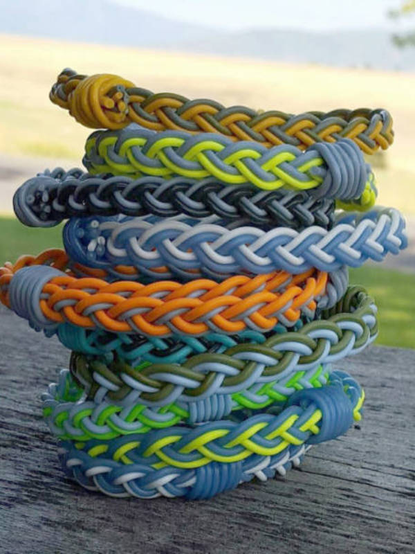 Flyvines Recycled Spey Line Bracelet