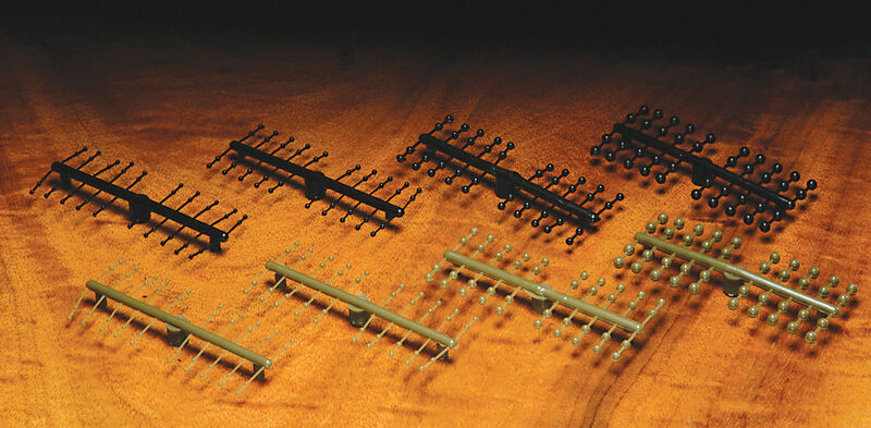 Hareline Mono Nymph Eyes - Black