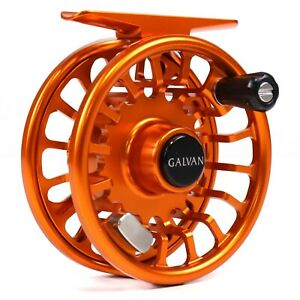 GALVAN TORQUE T-9 FLY REEL GREEN - FREE $100 LINE, BACKING - NEW
