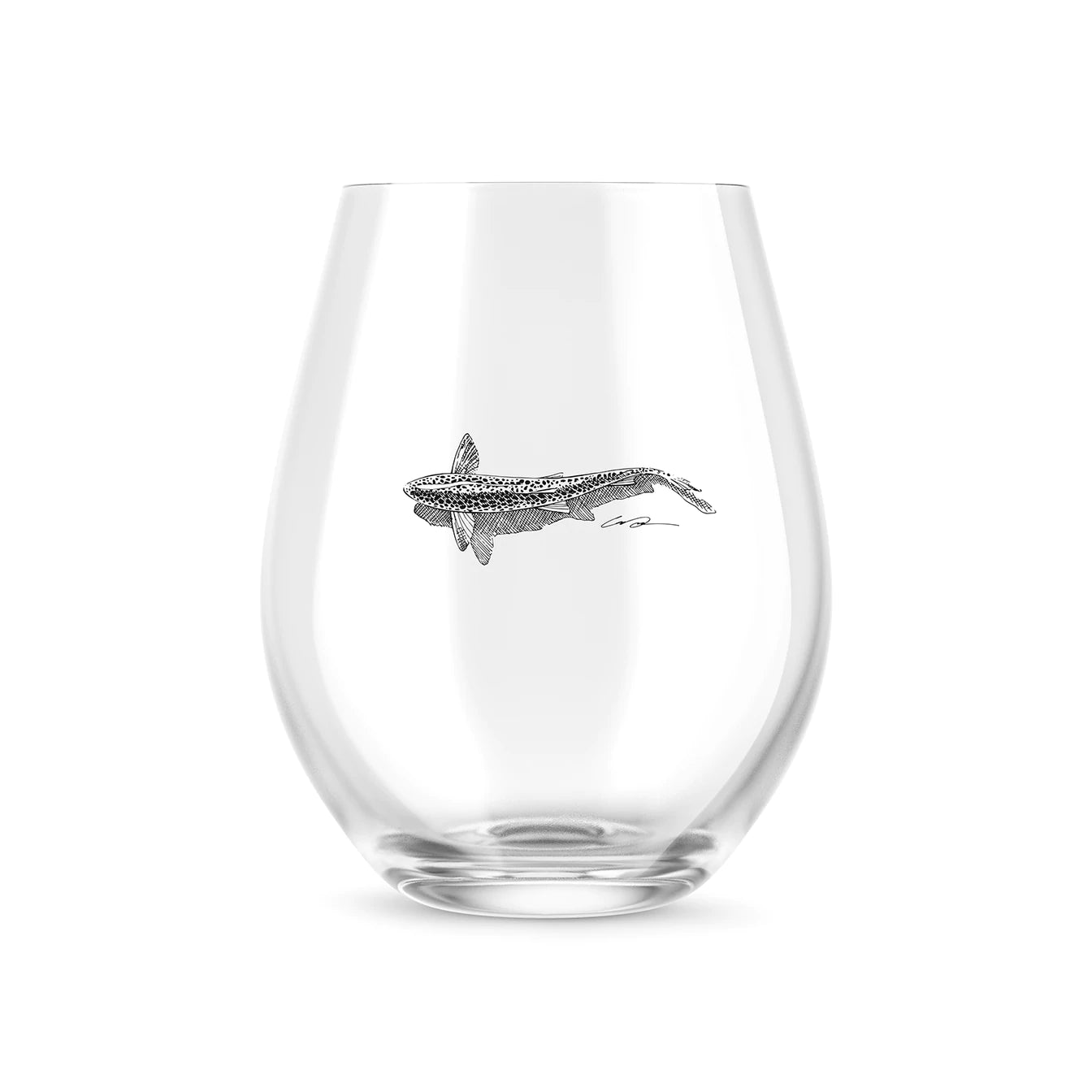 RepYourWater Shallow Water Stemless Cruiser Wine Glass