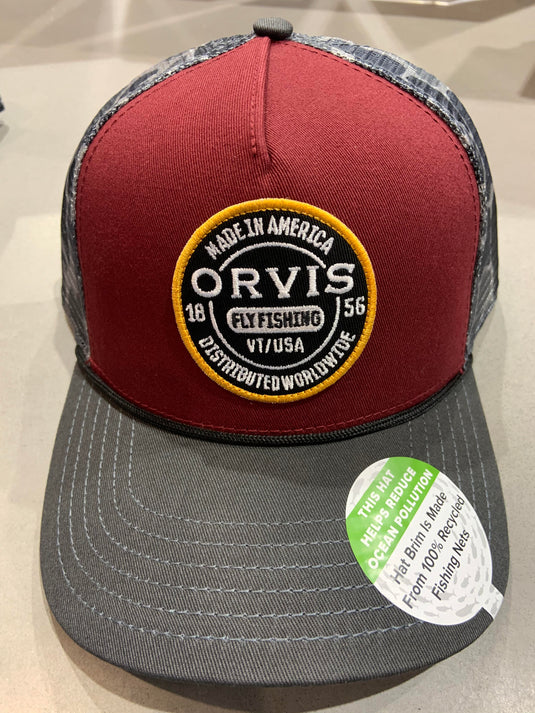 Orvis Worldwide Camo Mesh Trucker Hat